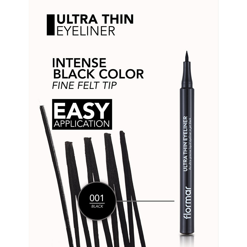 ULTRA THIN EYELINER BLACK 1 ML