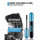 FLORMAR VOLUME & CURL HERO MASCARA WATERPROOF