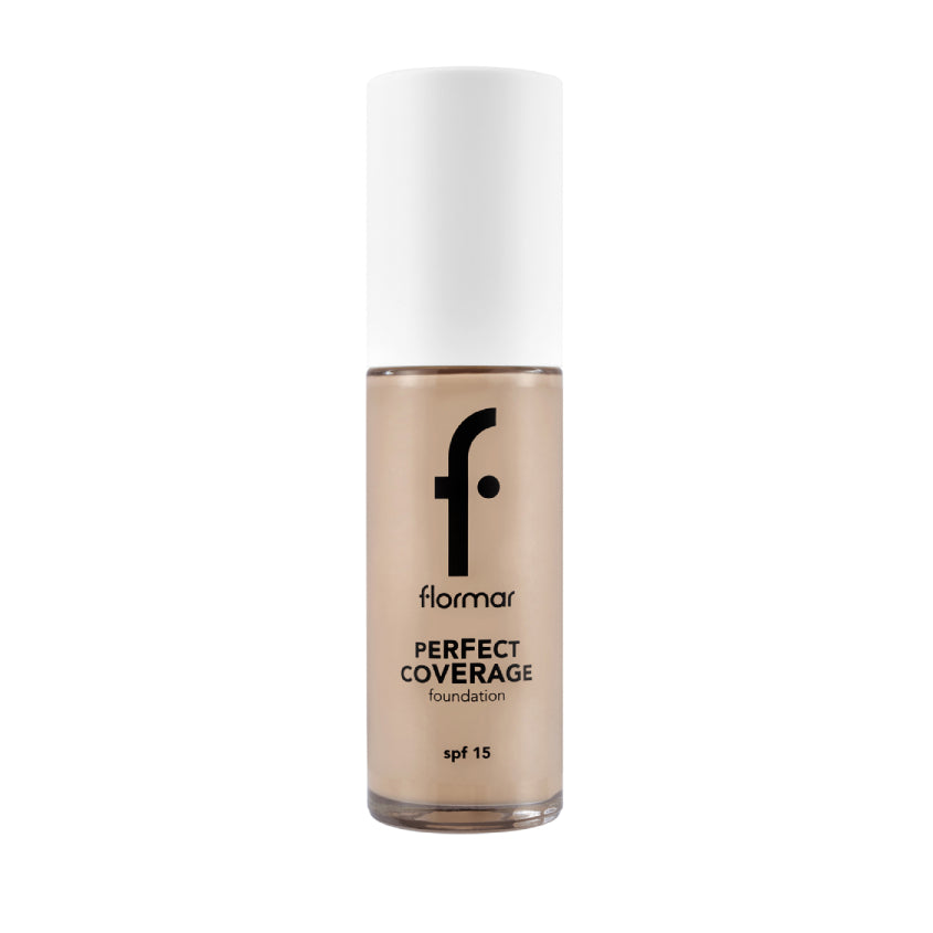 FLORMAR PERFECT COVERAGE FOUNDATION 101 PASTELLE 30 ML