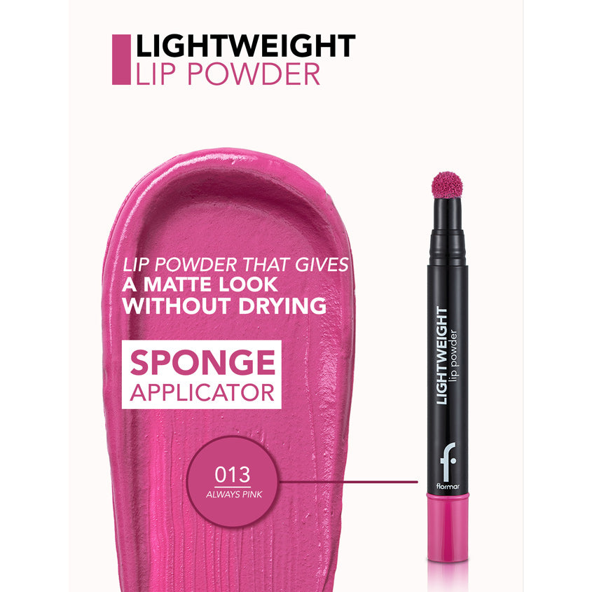 Lightweight Lip Powder