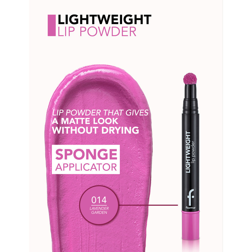 Lightweight Lip Powder