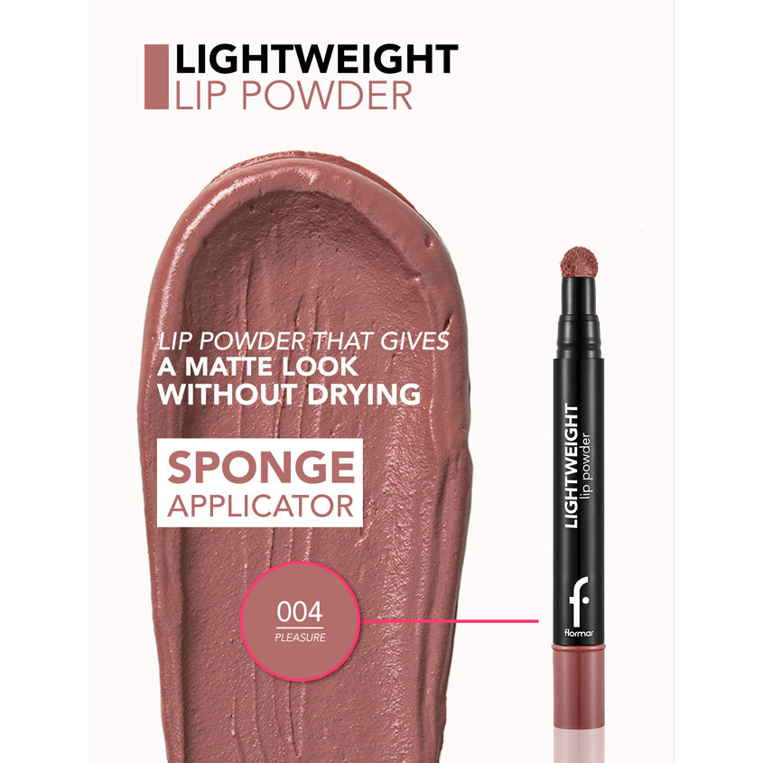 Lightweight Lip Powder
