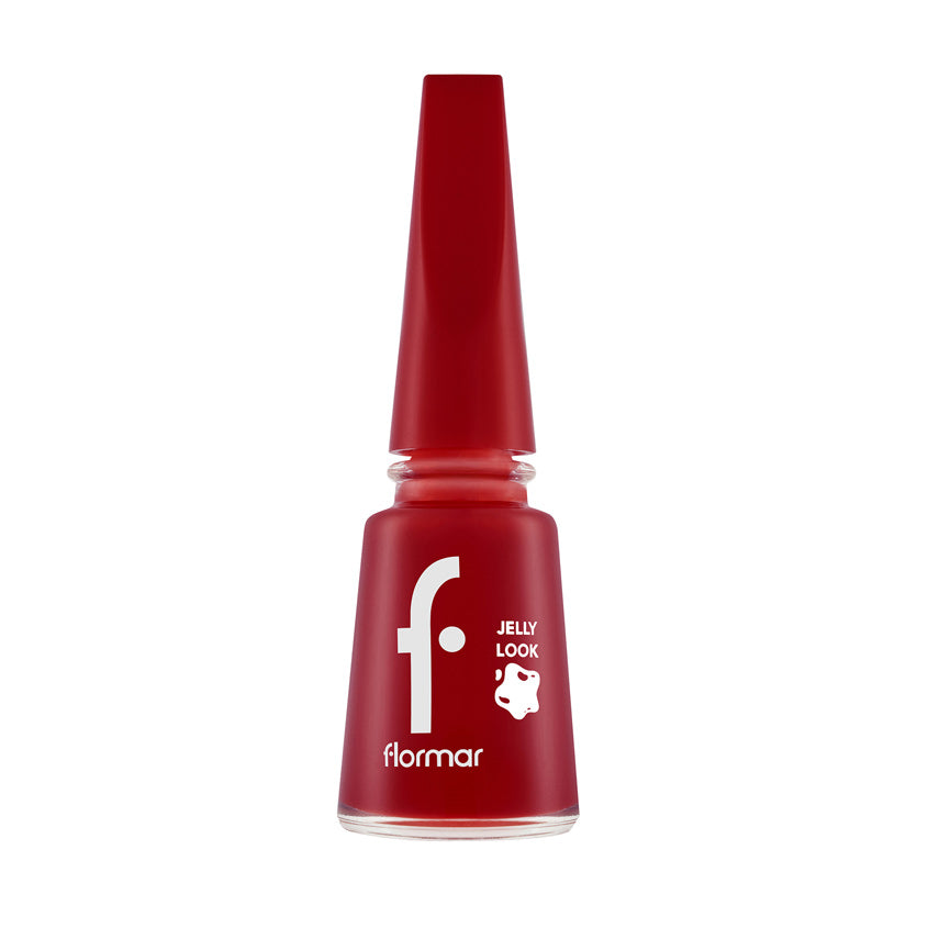FLORMAR JELLY LOOK NAIL ENAMEL 05 FIRE RED 11 ML – buy online