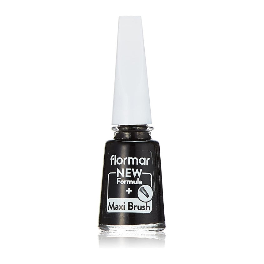 FLORMAR NAIL ENAMEL 313 BLACK MINIMALISM 11 ML – buy online