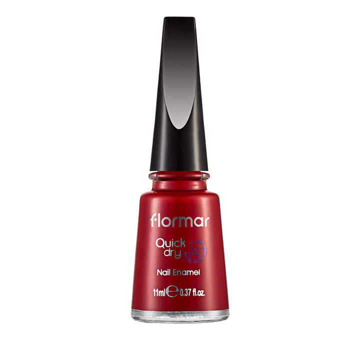 QUICK DRY NAIL ENAMEL QD04 RED FLAG