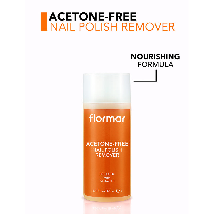 NAIL POLISH REMOVER RE-FORMULATED 01 ACETONE FREE 125 ML