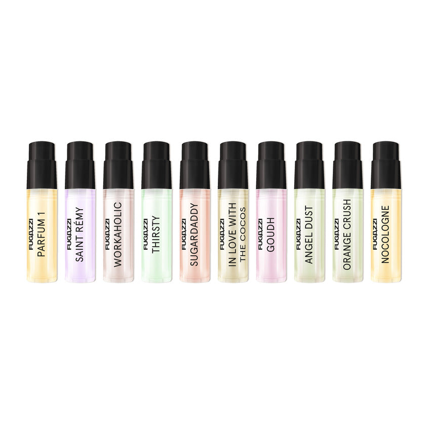 FUGAZZI DISCOVERY SET (EXTRAIT DE PARFUM 10x2 ML)