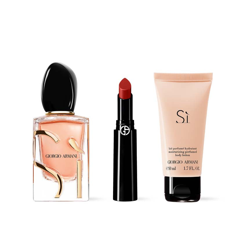 ARMANI BEAUTY SI SET'24 (EDP INTENSE 50ML + BL 50ML + LIPSTICK #405)