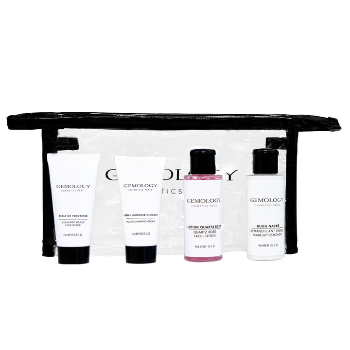 TROUSSE DE VOYAGE ANTI-AGE TRAVEL BAG ANTI-AGING SET