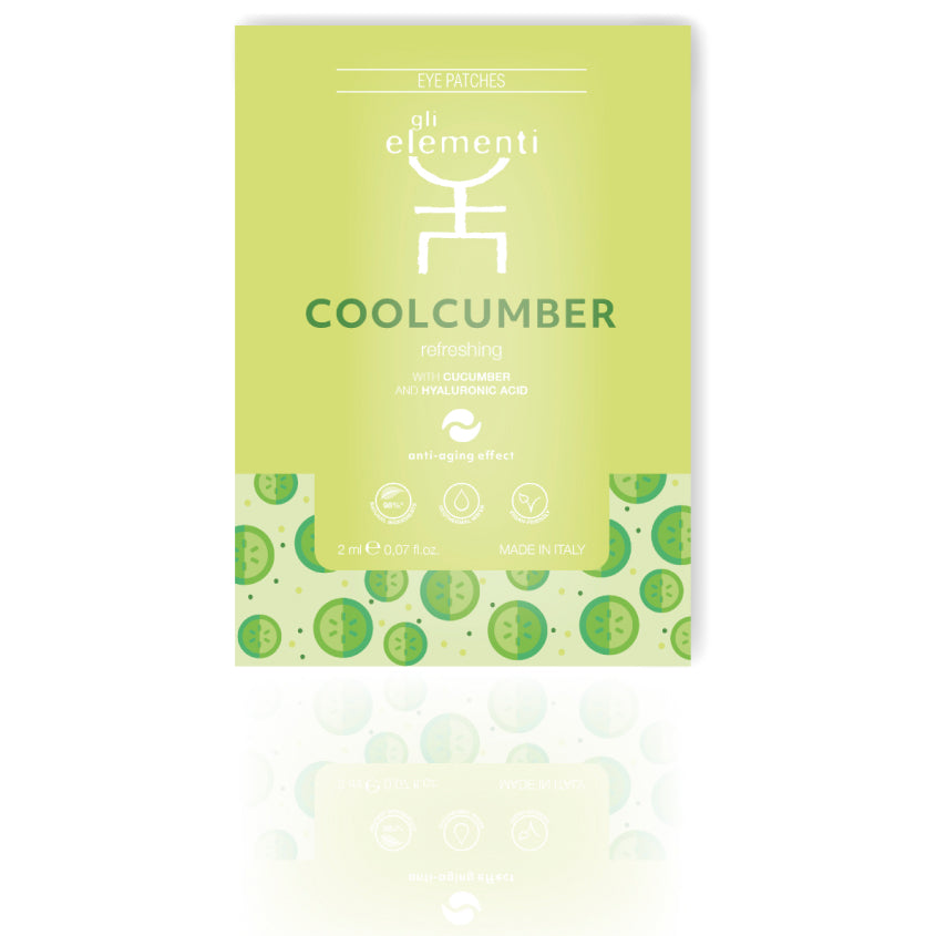 GLI ELEMENTI COOLCUMBER REFRESHING EYE PATCHES 3x2ML – buy online