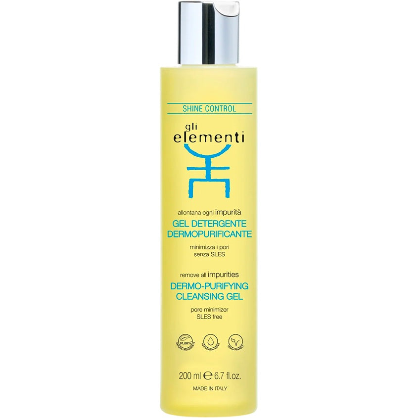 GLI ELEMENTI DERMO-PURIFYING CLEANSING GEL 200 ML