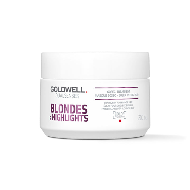 Dualsenses Blondes & Highlights 60 Sec Treatment Mask for Lightened and Highlighted Hair