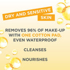 SkinActive Micellar Cleansing Water In Oil for Waterproof Make-Up