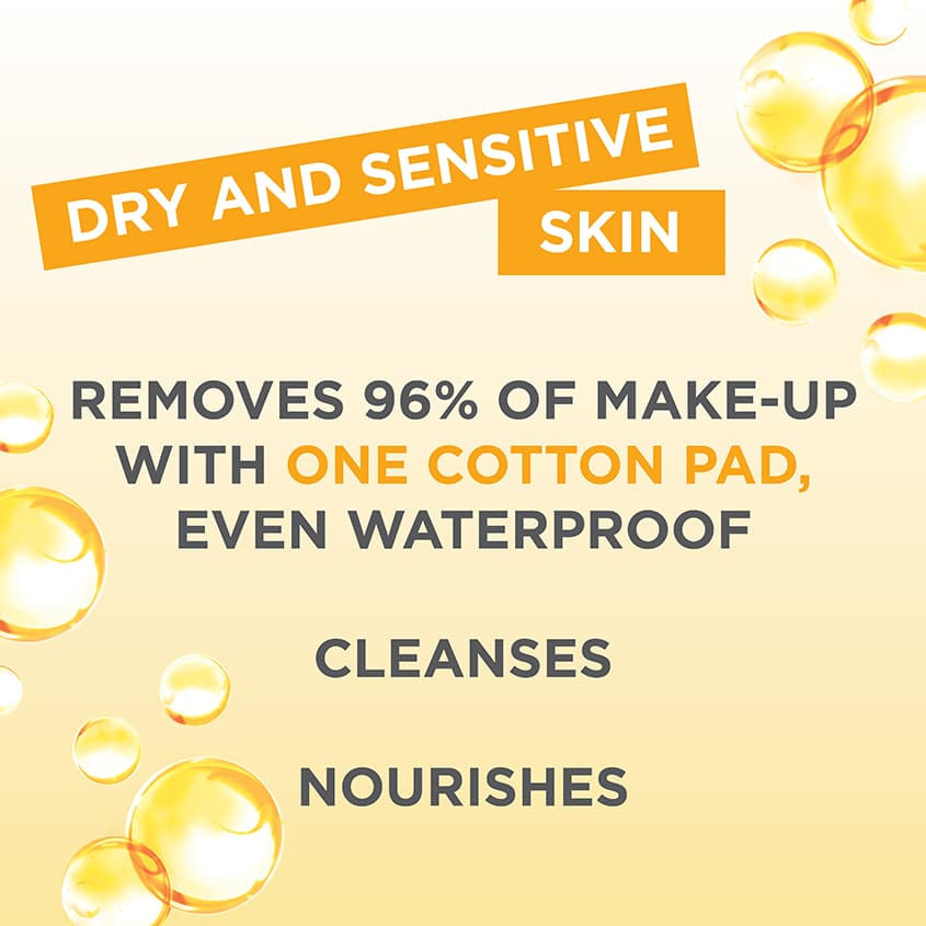 SkinActive Micellar Cleansing Water In Oil for Waterproof Make-Up