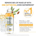 SkinActive Micellar Cleansing Water In Oil for Waterproof Make-Up