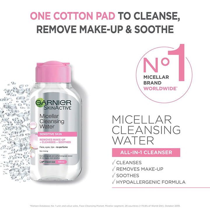 SkinActive Micellar Cleansing Water for Sensitive Skin