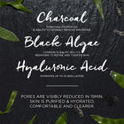 SkinActive Pure Charcoal Face Tissue Mask for Pore Tightening