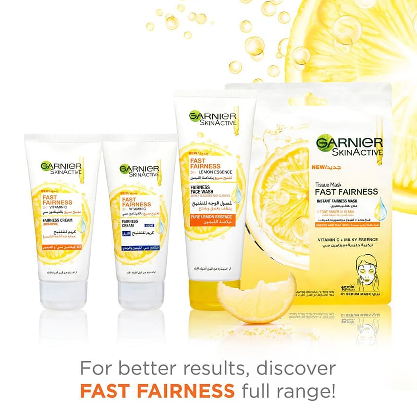 SkinActive Fast Bright Vitamin C Night Cream