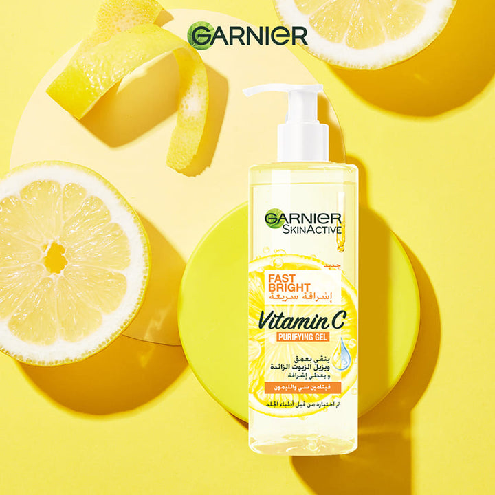 SkinActive Fast Bright Vitamin C Purifying Gel