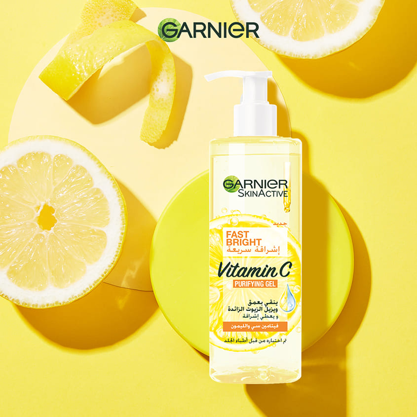 SkinActive Fast Bright Vitamin C Purifying Gel