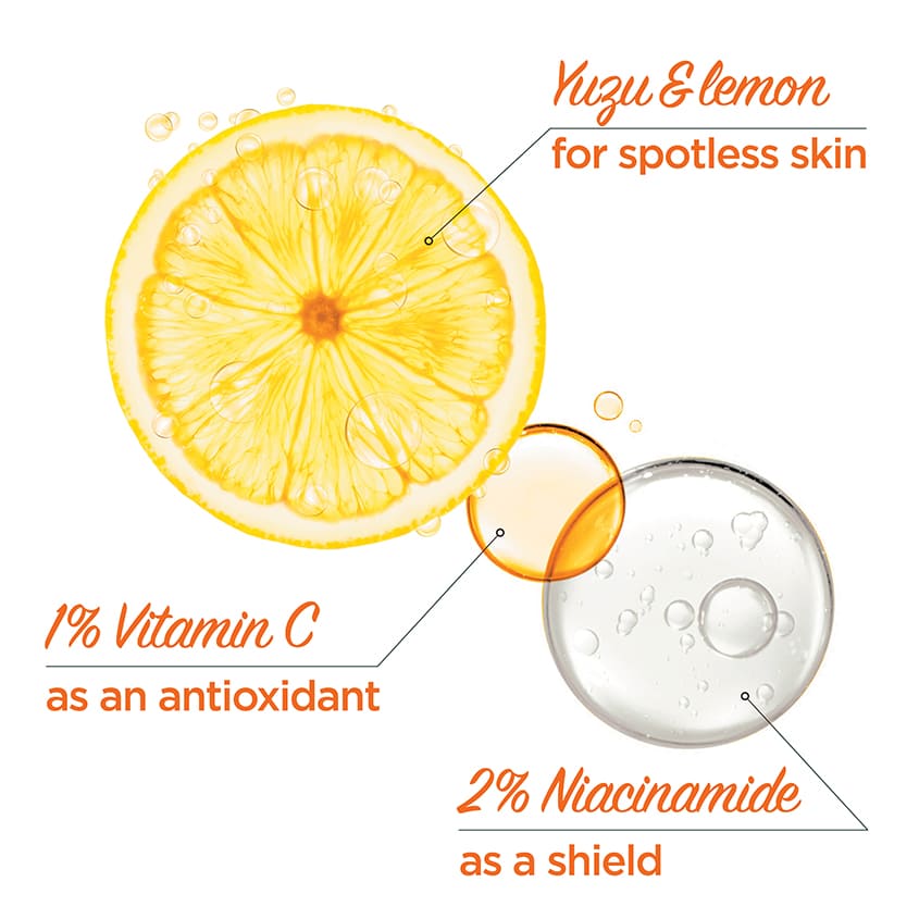 SkinActive Fast Bright Vitamin C & Niacinamide Anti Dark Spot Serum
