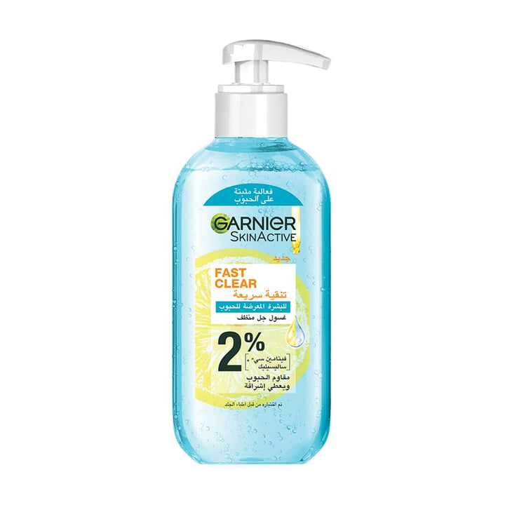 SkinActive Anti Acne Fast Clear Gel Wash