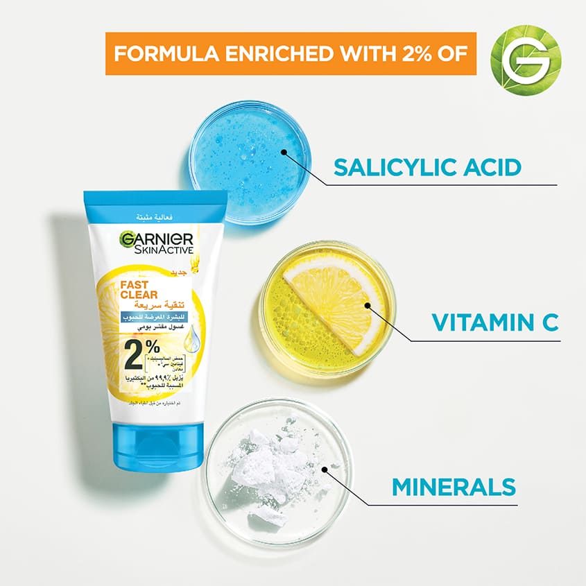 GARNIER 3IN1 ANTI-ACNE FACE WASH 150 ML – متجر إلكتروني