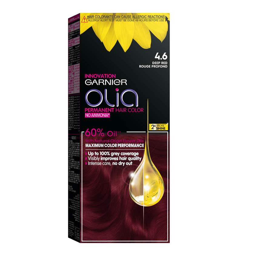 Olia Permanent Hair Color with 60% Oils