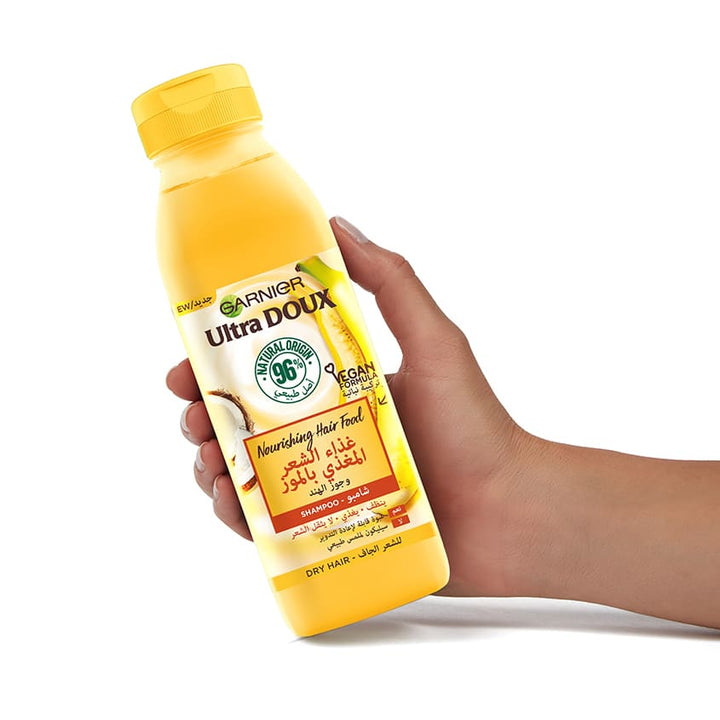 Ultra Doux Nourishing Banana Hair Food Shampoo for Dry Hair
