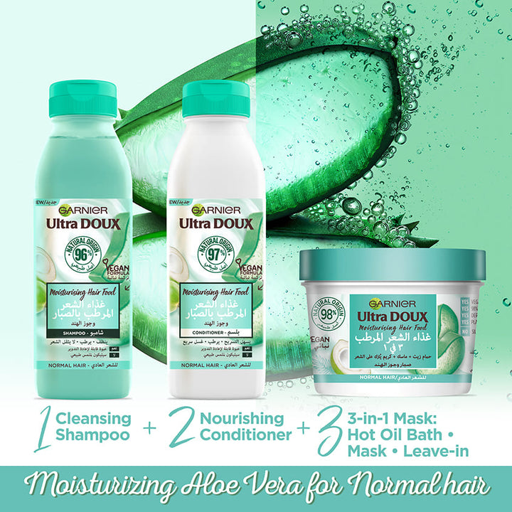 Ultra Doux Moisturising Aloe Vera Hair Food Conditioner for Normal Hair
