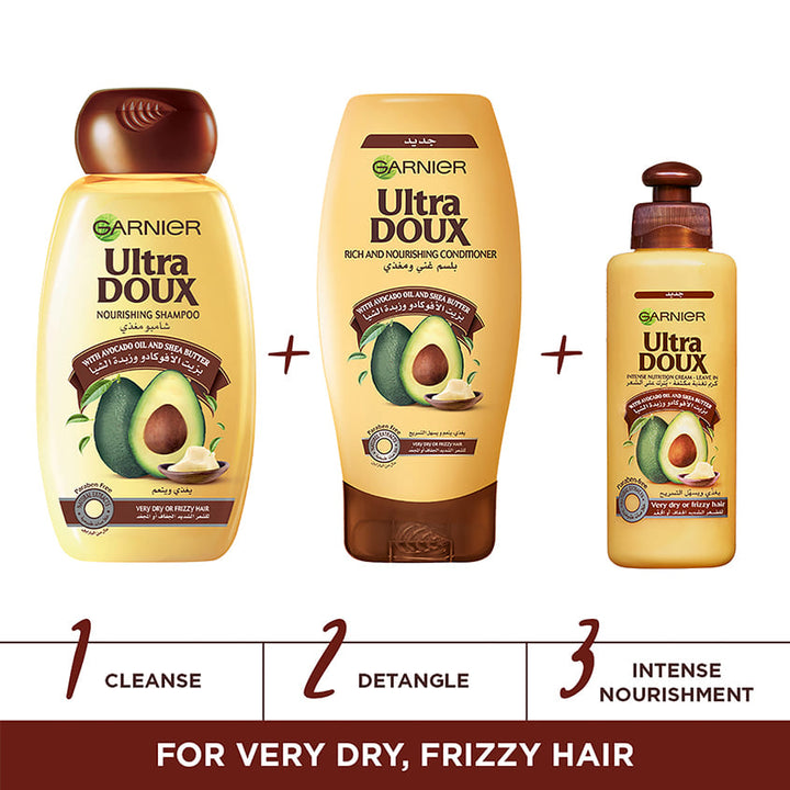 Ultra Doux Avocado Oil & Shea Butter Nourishing Shampoo