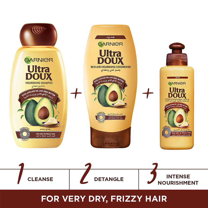Ultra Doux Avocado Oil & Shea Butter Nourishing Shampoo