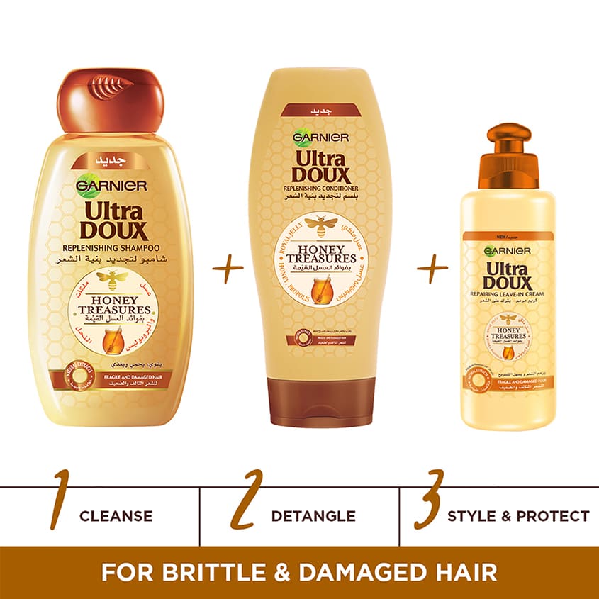 Ultra Doux Honey Treasures Replenishing Shampoo