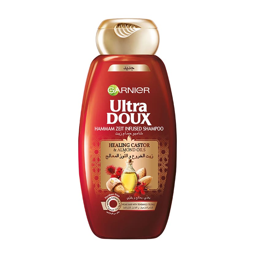 Ultra Doux Castor & Almond Oils Strengthening Shampoo