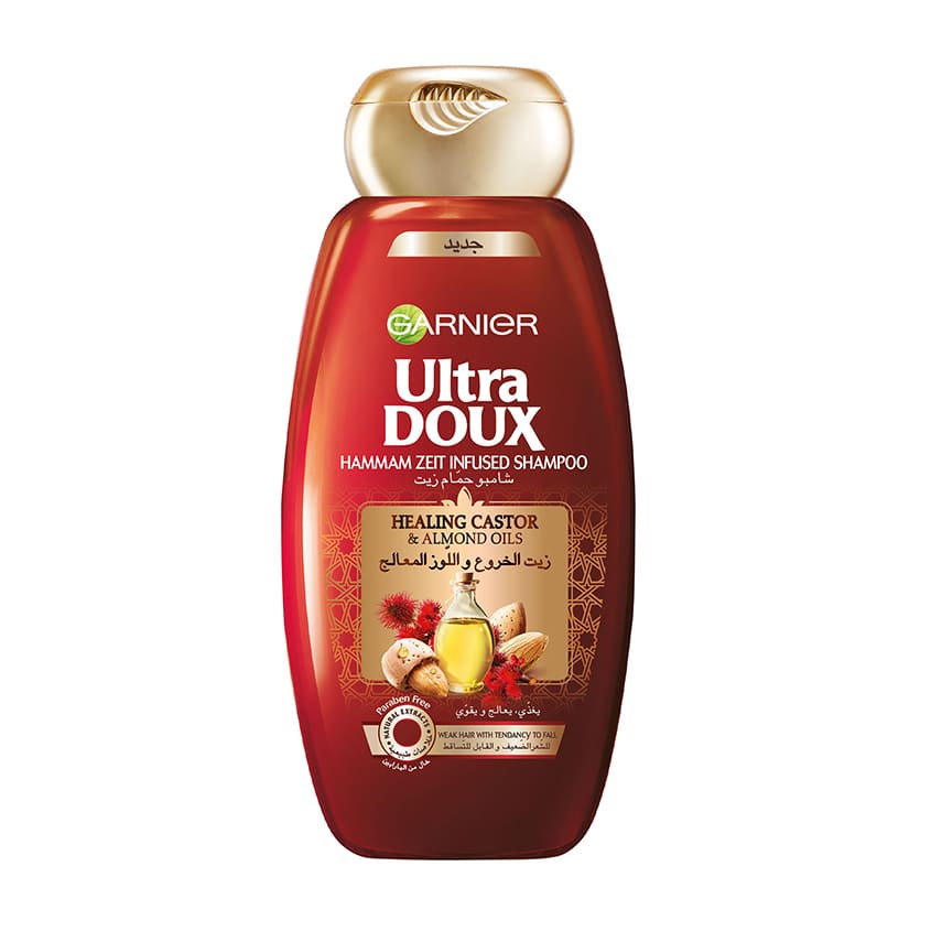Ultra Doux Castor & Almond Oils Strengthening Shampoo