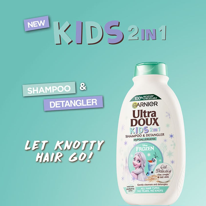 Ultra Doux Kids 2 in 1 Oats Delicacy Shampoo & Detangler