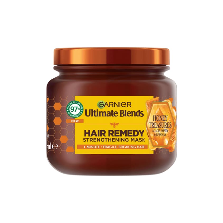 GARNIER UD HONEY TREAS MASK JAR 340 ML 002