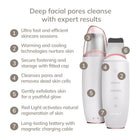 GESKE MicroCurrent Skin Scrubber Black Head Remover 9in1 Gray 44 145G – متجر إلكتروني