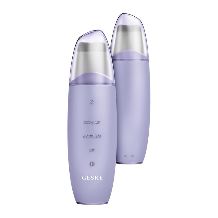 MicroCurrent Skin Scrubber Black Head Remover 9in1 Purple 44 145G