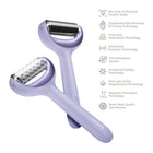 GESKE Micro Needle Face & Body roller 9 in 1 Purple 42 93G – photo 5