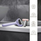 GESKE Micro Needle Face & Body roller 9 in 1 Purple 42 93G – photo 6