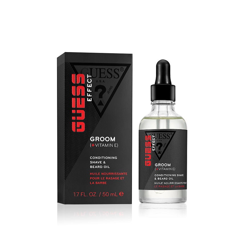 GUESS EFFECT CONDITIONING SHAVE & BEARD OIL 50ML – شراء أونلاين
