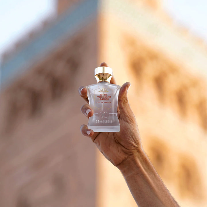 White Moroccan Leather