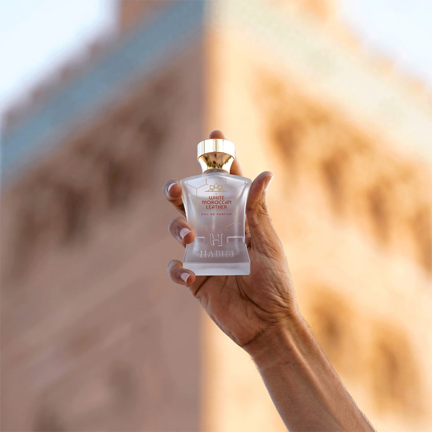 White Moroccan Leather
