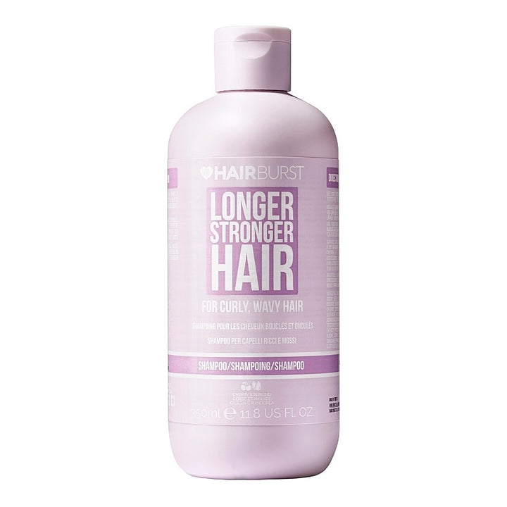 Longer Stronger Hair Shampoo For Curly And Wavy Hair