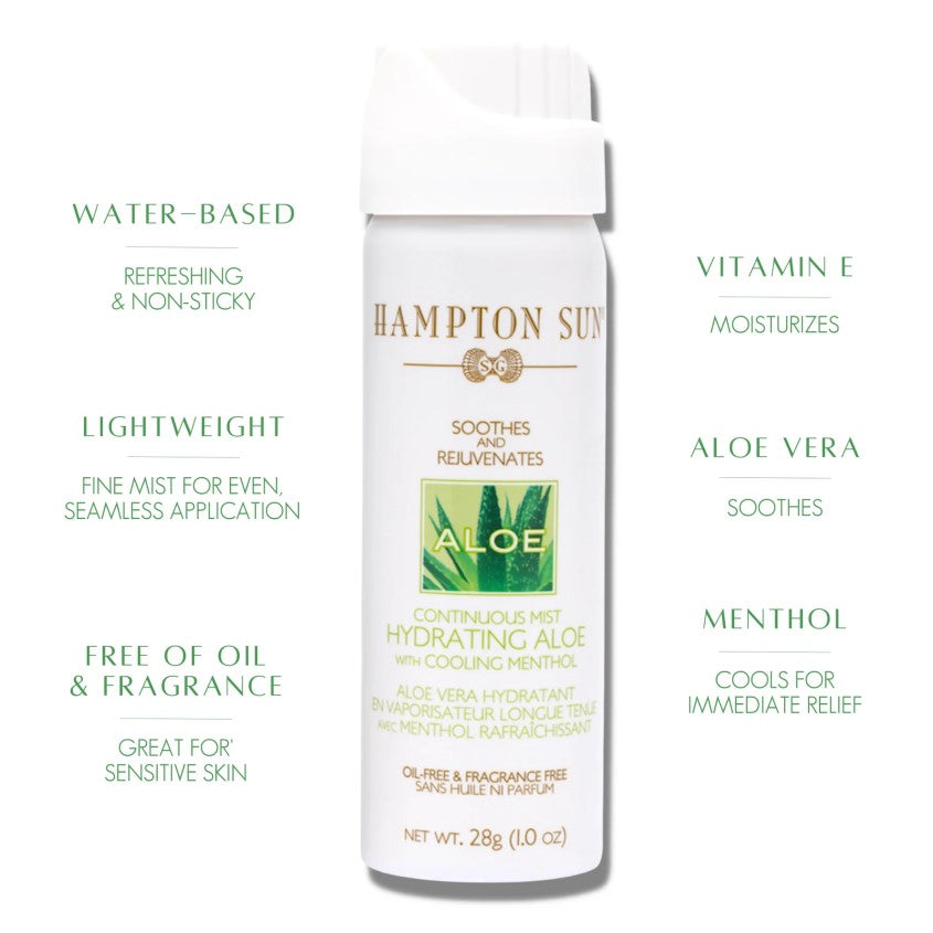 HAMPTON SUN Hydrating Aloe Continuous Mist