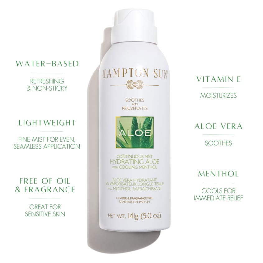 HAMPTON SUN Hydrating Aloe Continuous Mist