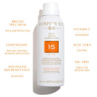 HAMPTON SUN SPF 15 CONTINUOUS MIST 5 OZ. – شراء أونلاين
