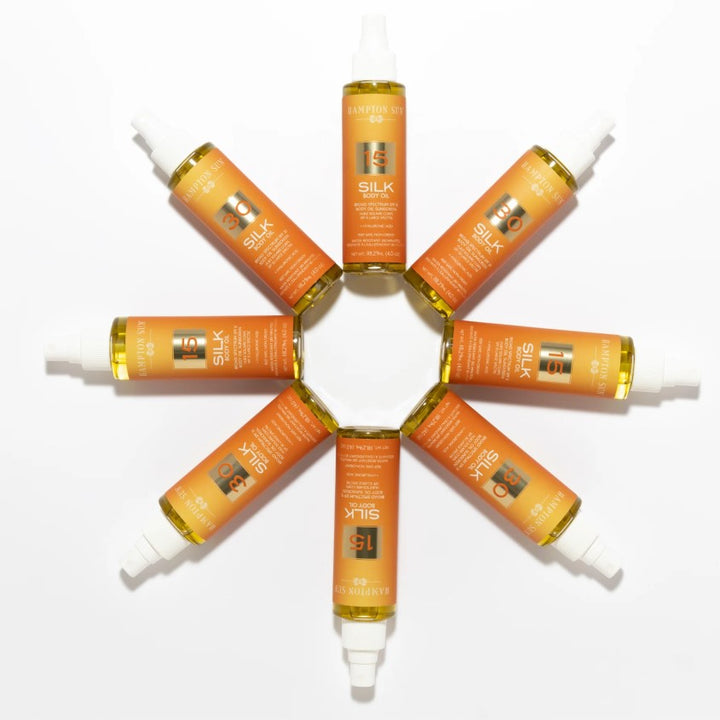 HAMPTON SUN Silk Body Oil Sunscreen SPF 15