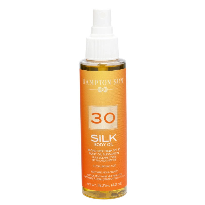 HAMPTON SUN Silk Body Oil Sunscreen SPF 30